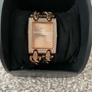 GUESS Chainlink Rose Gold watch
